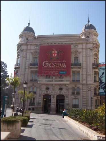 Edificio de Bancaja, lugar de la exposicin