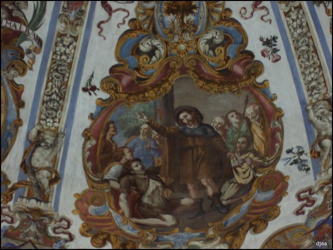 Pintura Escena de San Roque