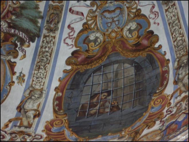 Pintura Escena de San Roque