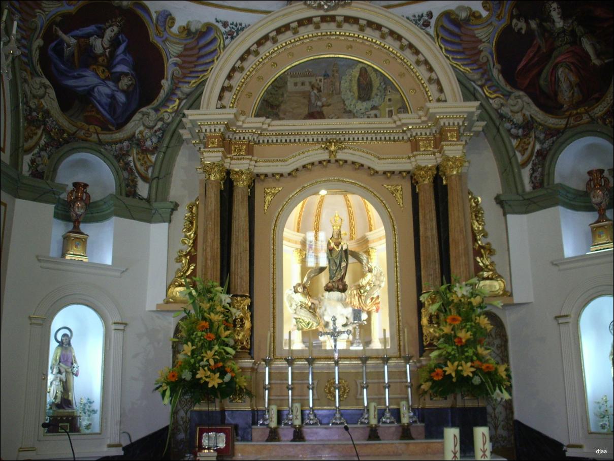 Altar Mayor, Virgen de la Cabeza