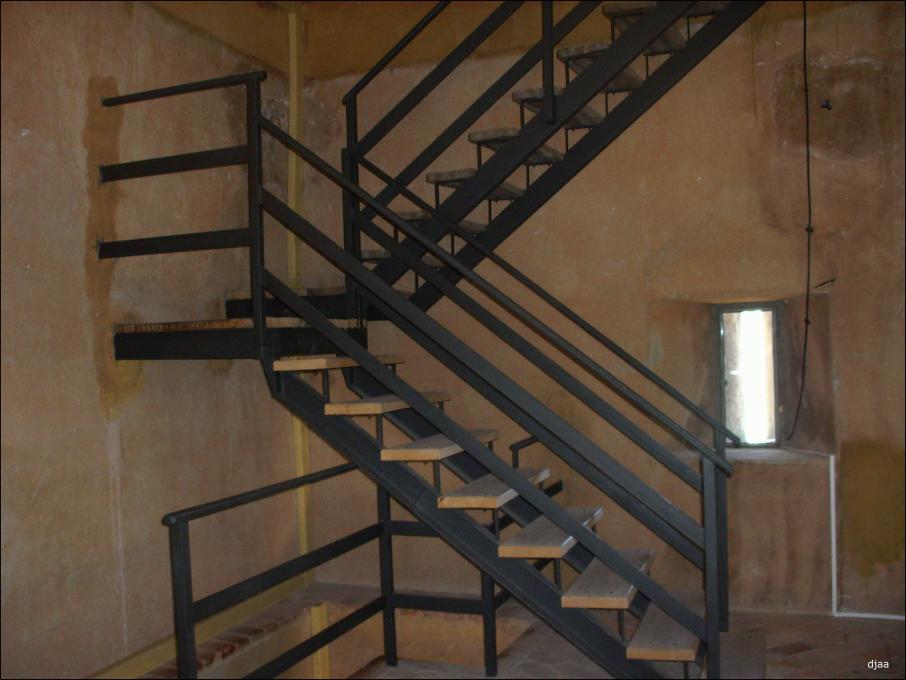 Escalera interior de la Torre Maestra