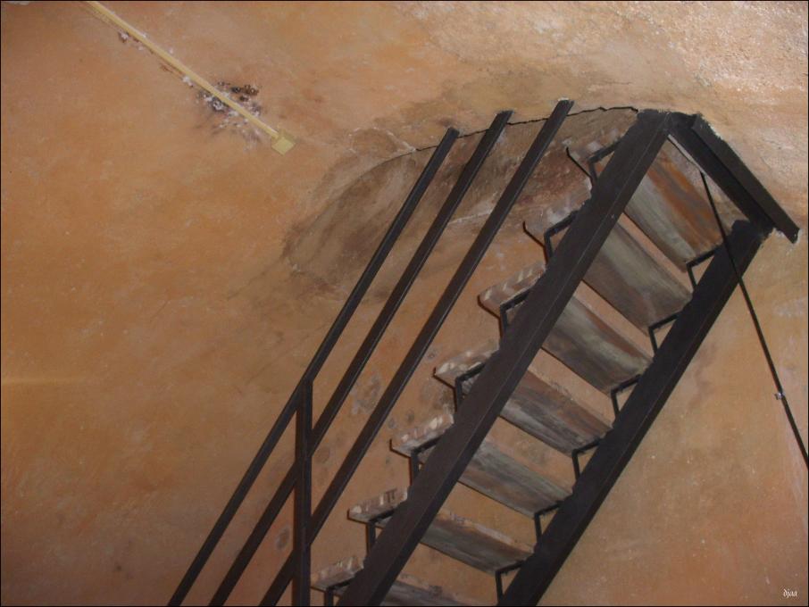 Escalera interior de la Torre Maestra