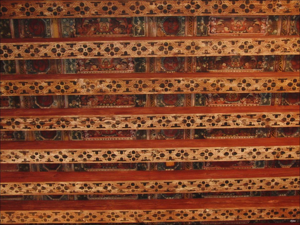 Artesonado del techo