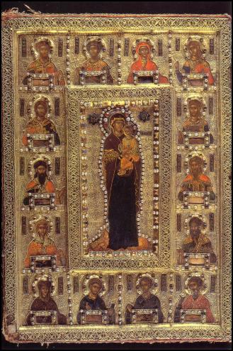 Museo Diocesano. Diptico bizantino de los despotas del Epiro. Siglo XIV
