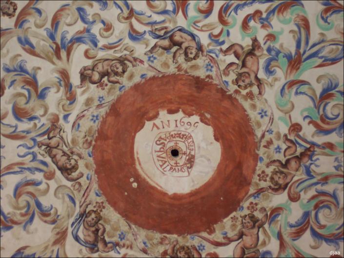 Frescos interior iglesia