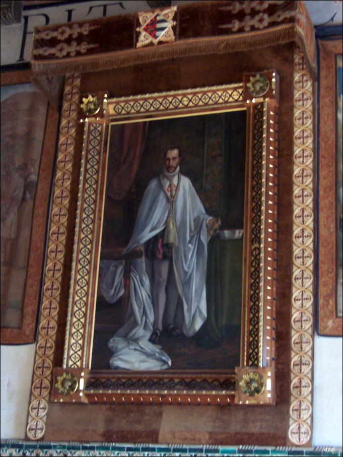 Retrato de San Francisco de Borja en el Sal�n de las Coronas