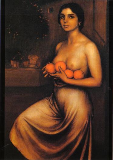 Naranjas y limones. Julio Romero de Torres