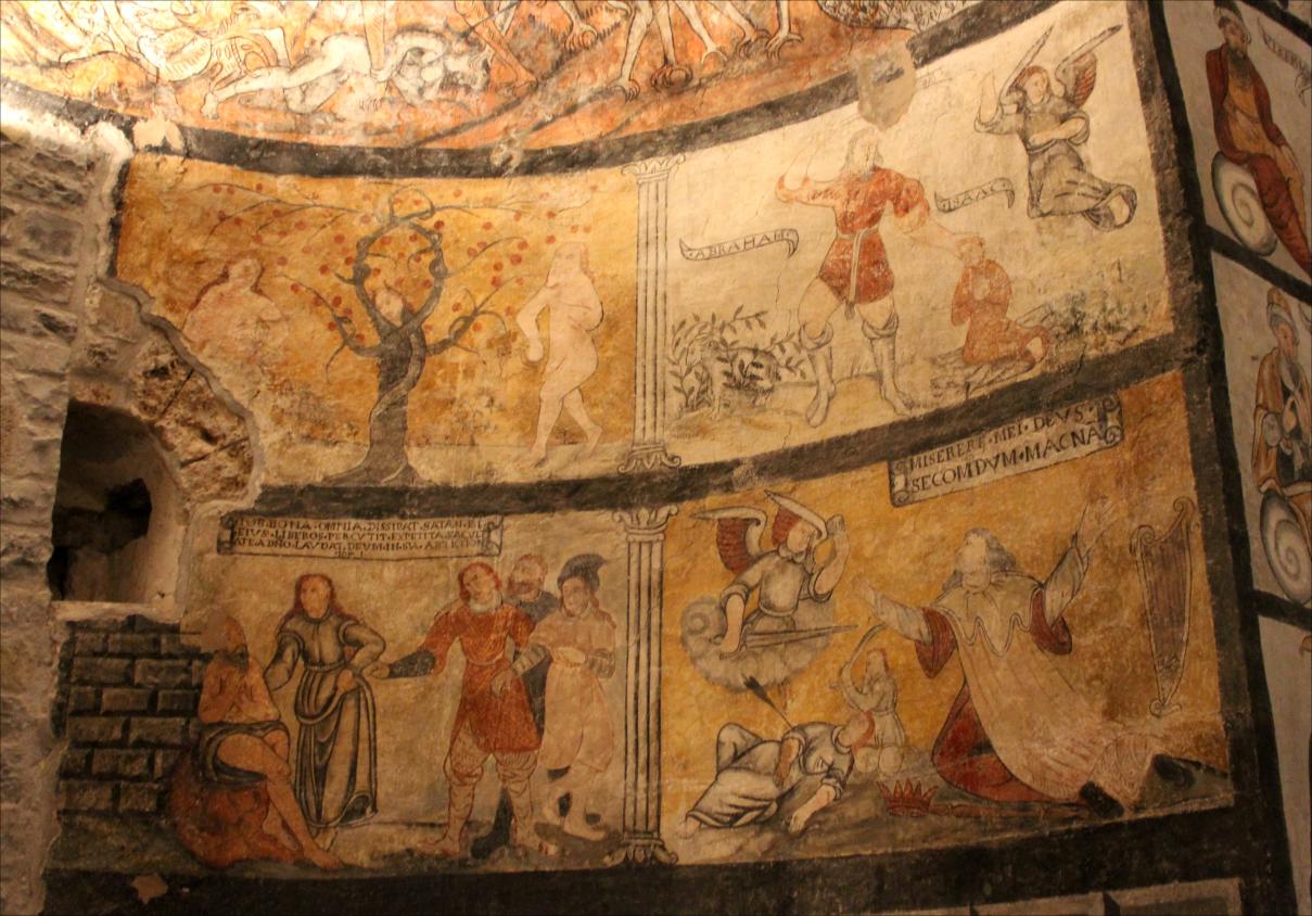 Pintura mural. Foto: Wikipedia_Autor: Juan R Lascorz