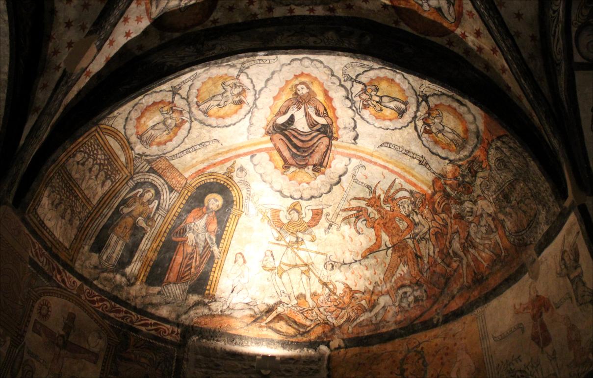 Pintura mural. Foto: Wikipedia_Autor: Juan R Lascorz