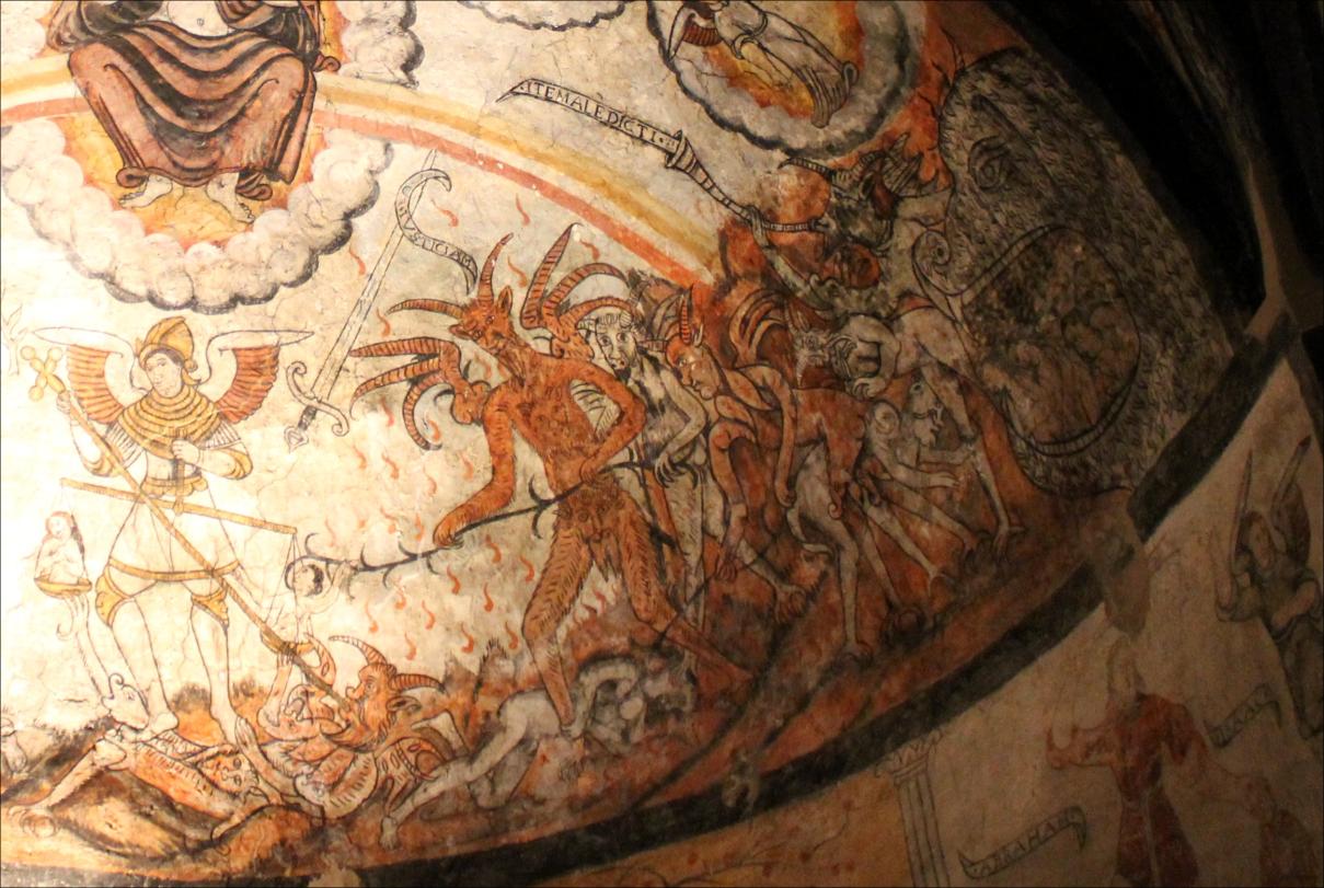 Pintura mural. Foto: Wikipedia_Autor: Juan R Lascorz