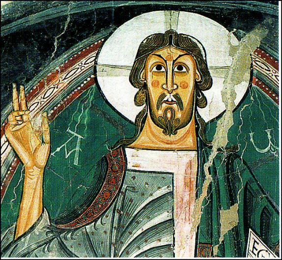 �bside de Sant Climent de Ta�ll, detalle, hacia 1123