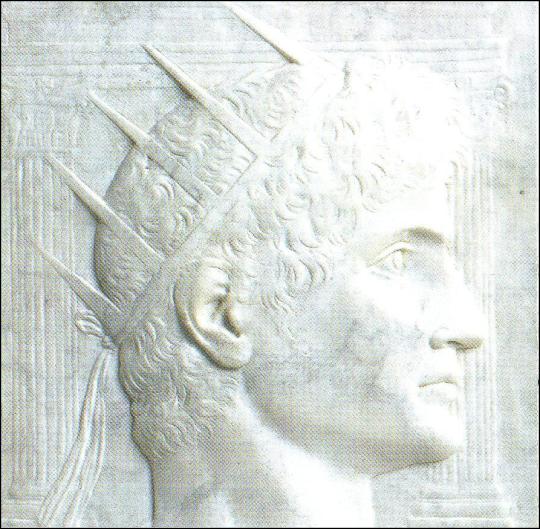 Busto de Augusto, detalle, 1490-1510. Atribuido a un seguidor de Mino da Fiesole