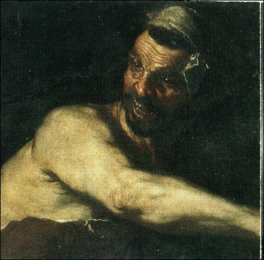 Jos� de Ribera o Jusepe de Ribera, llamado Lo Spagnoletto. Martirio de San Bartolom�, detalle, 1644